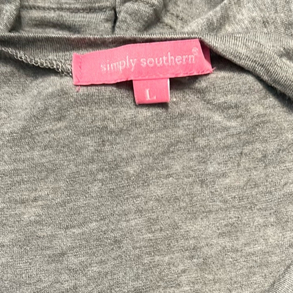 Simply Southern Short Sleeve Flower Top!